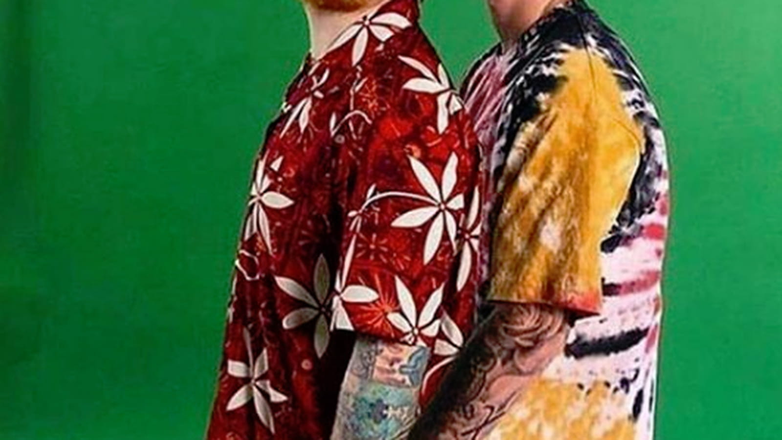 Ed Sheeran et Justin Bieber