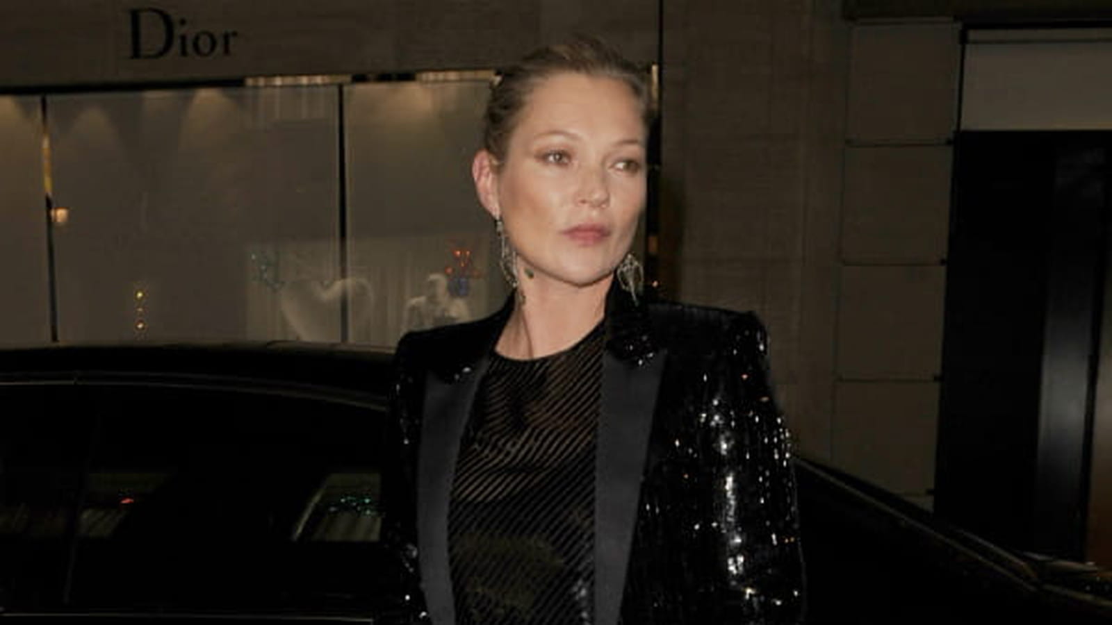 Kate Moss le 21 novembre 2017