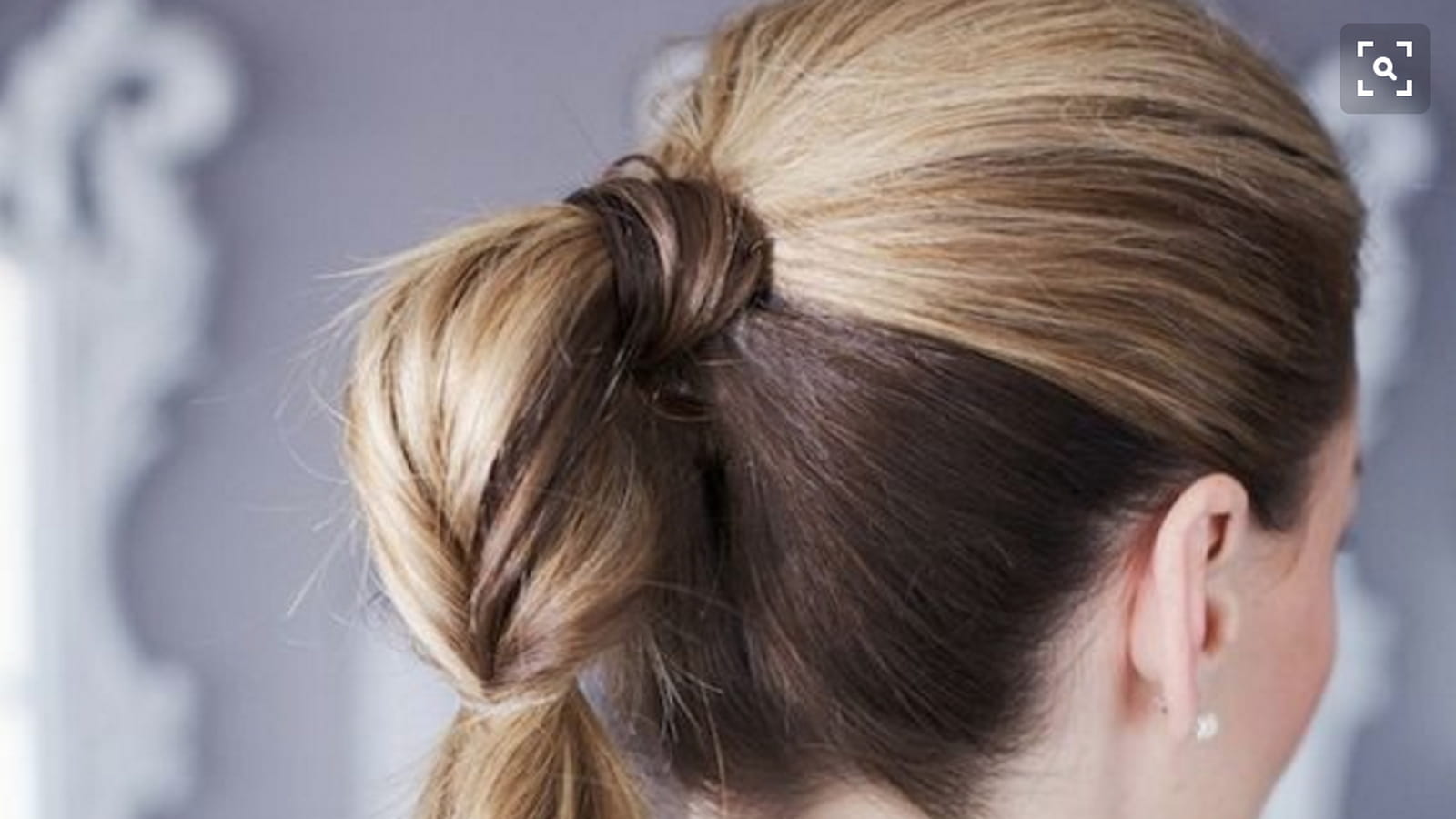 La bubble ponytail