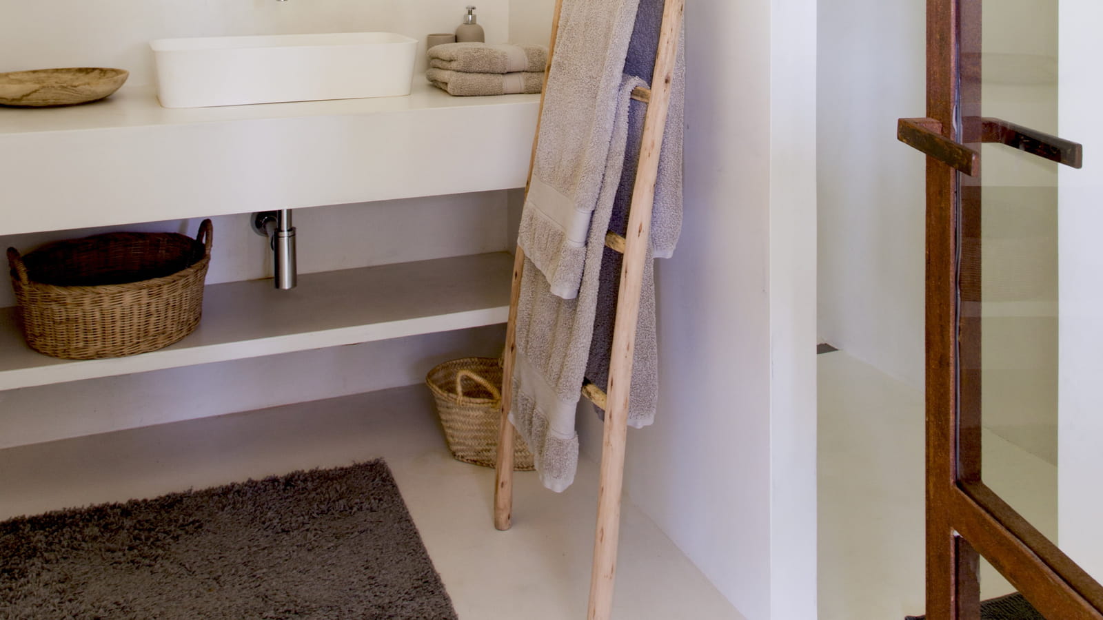 Douche façon vacances