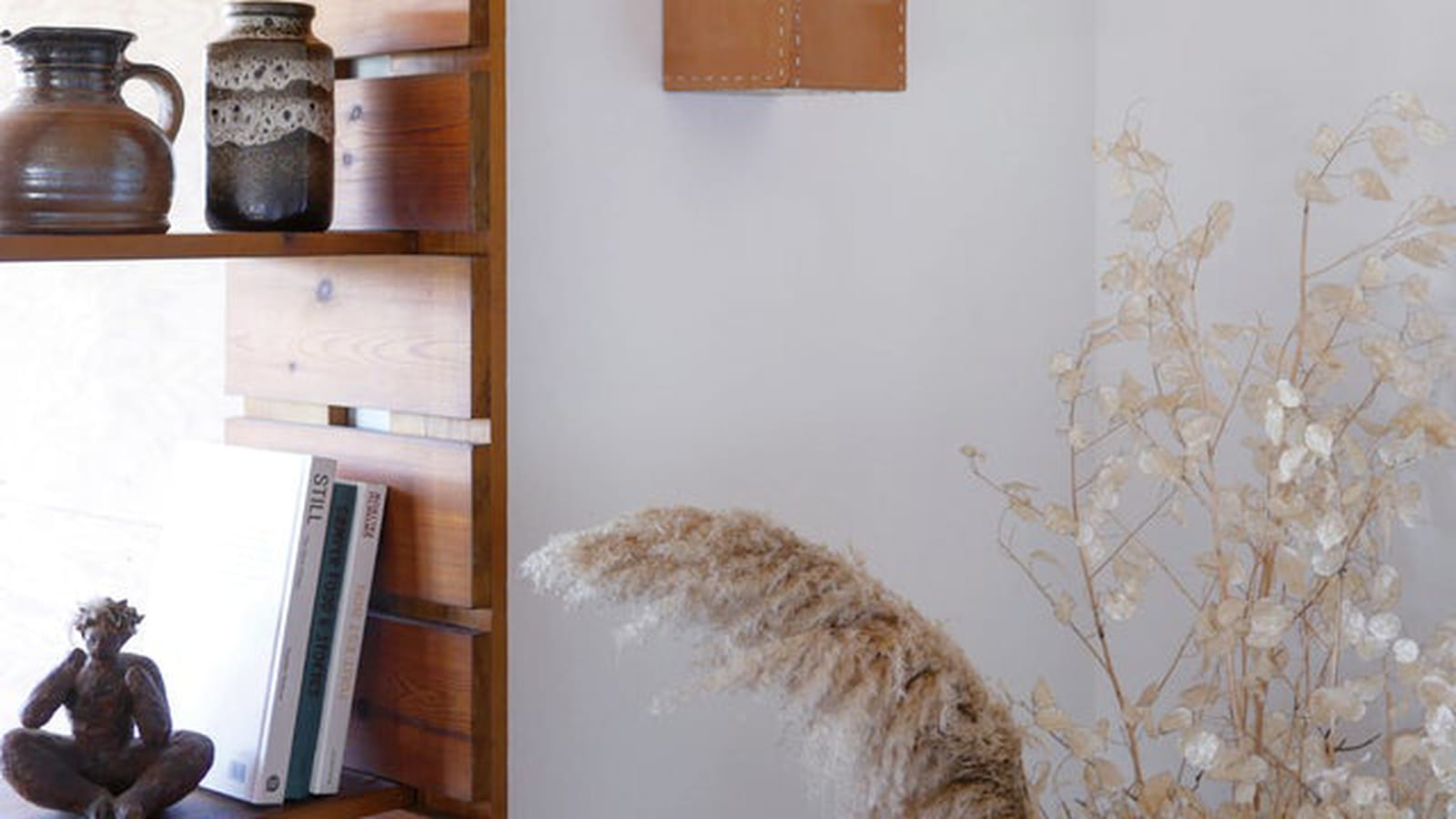 Applique en cuir naturel