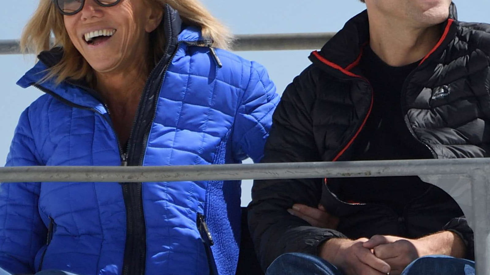 Emmanuel et Brigitte Macron