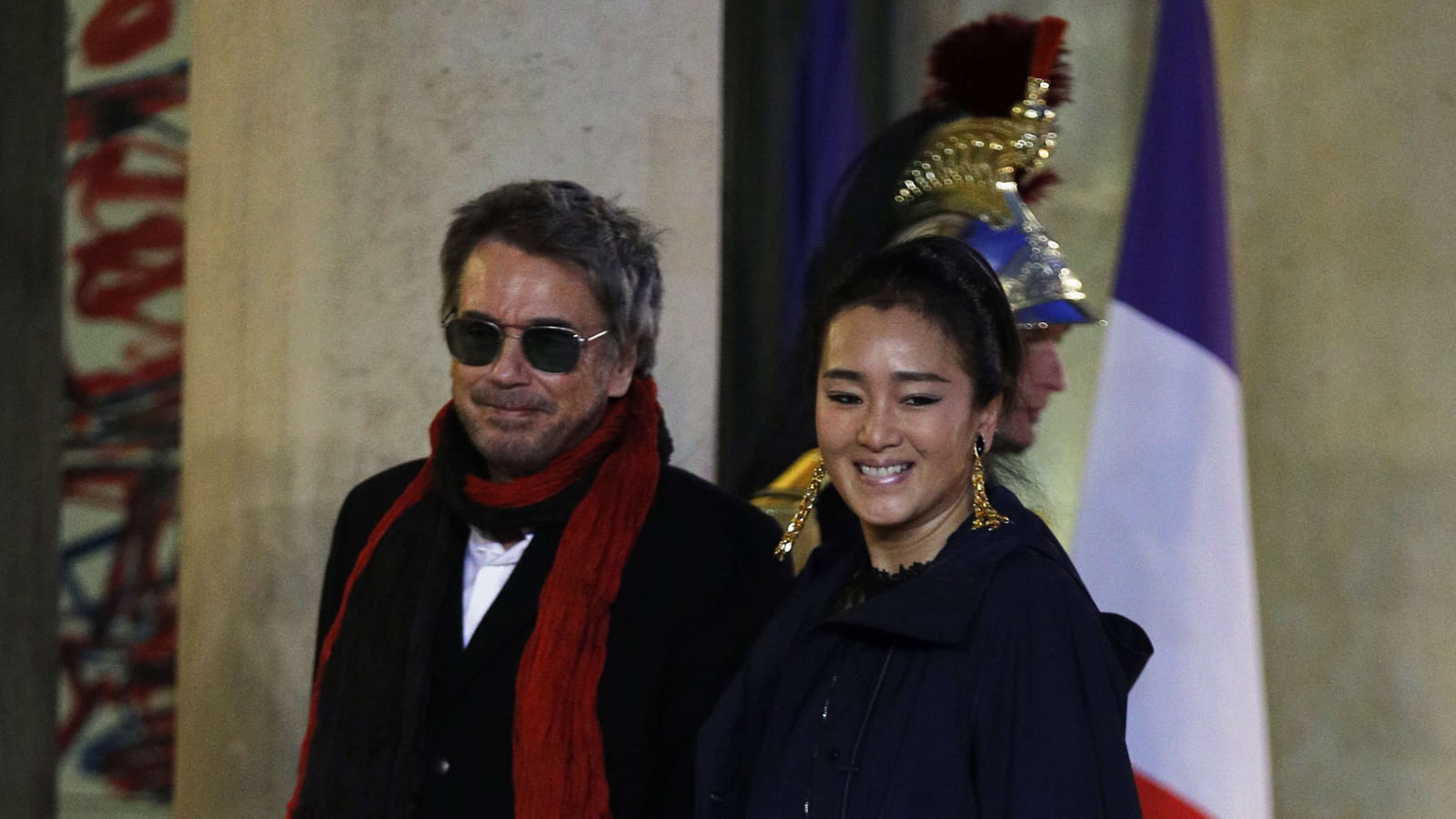 Jean Michel Jarre et Gong Li