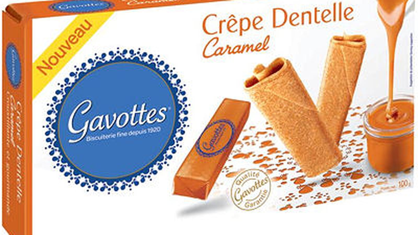 Crêpe dentelle Caramel de Gavottes