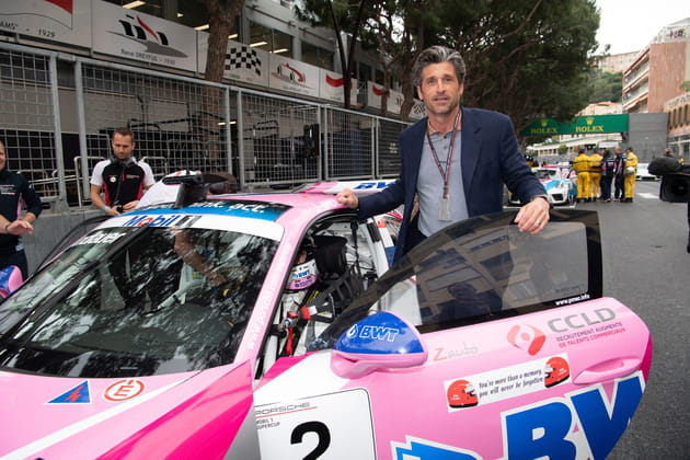 Patrick Dempsey au Grand Prix de F1&nbsp;de Monte-Carlo