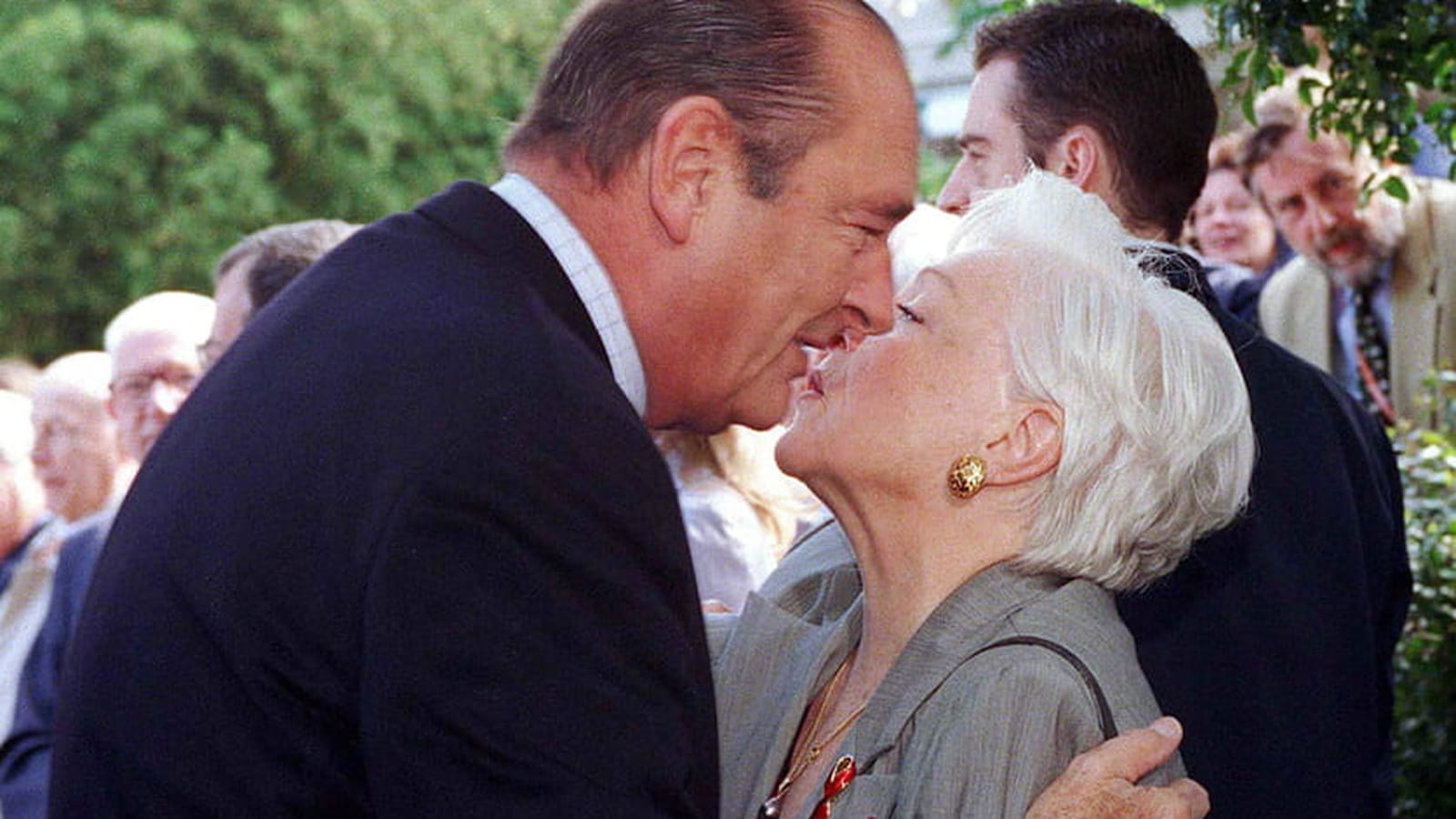 Jacques Chirac et Line Renaud