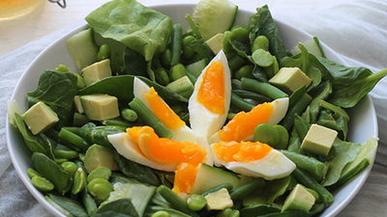N°3 : Salade de pousses d'épinards