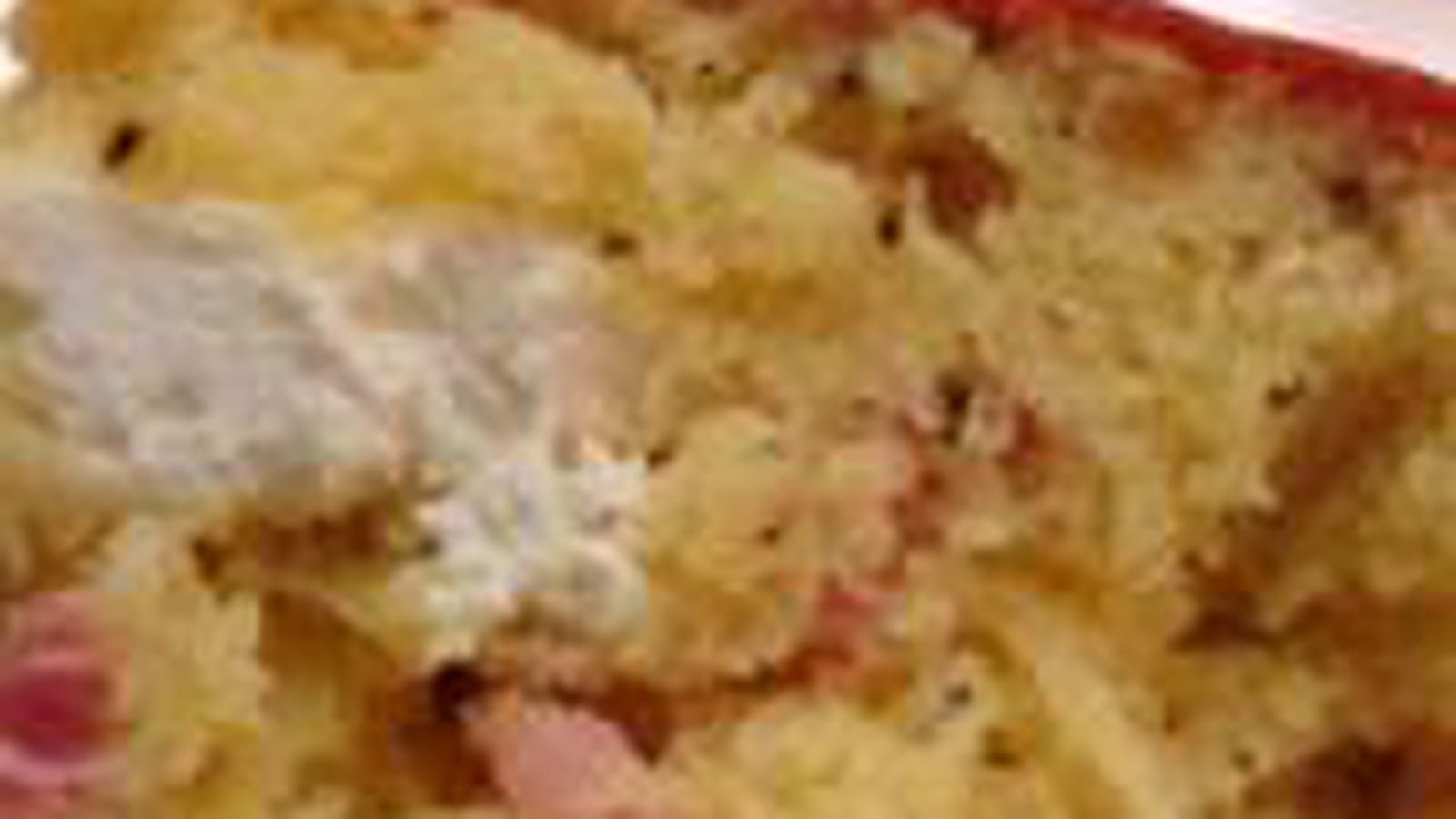 Cake au chèvre et aux lardons