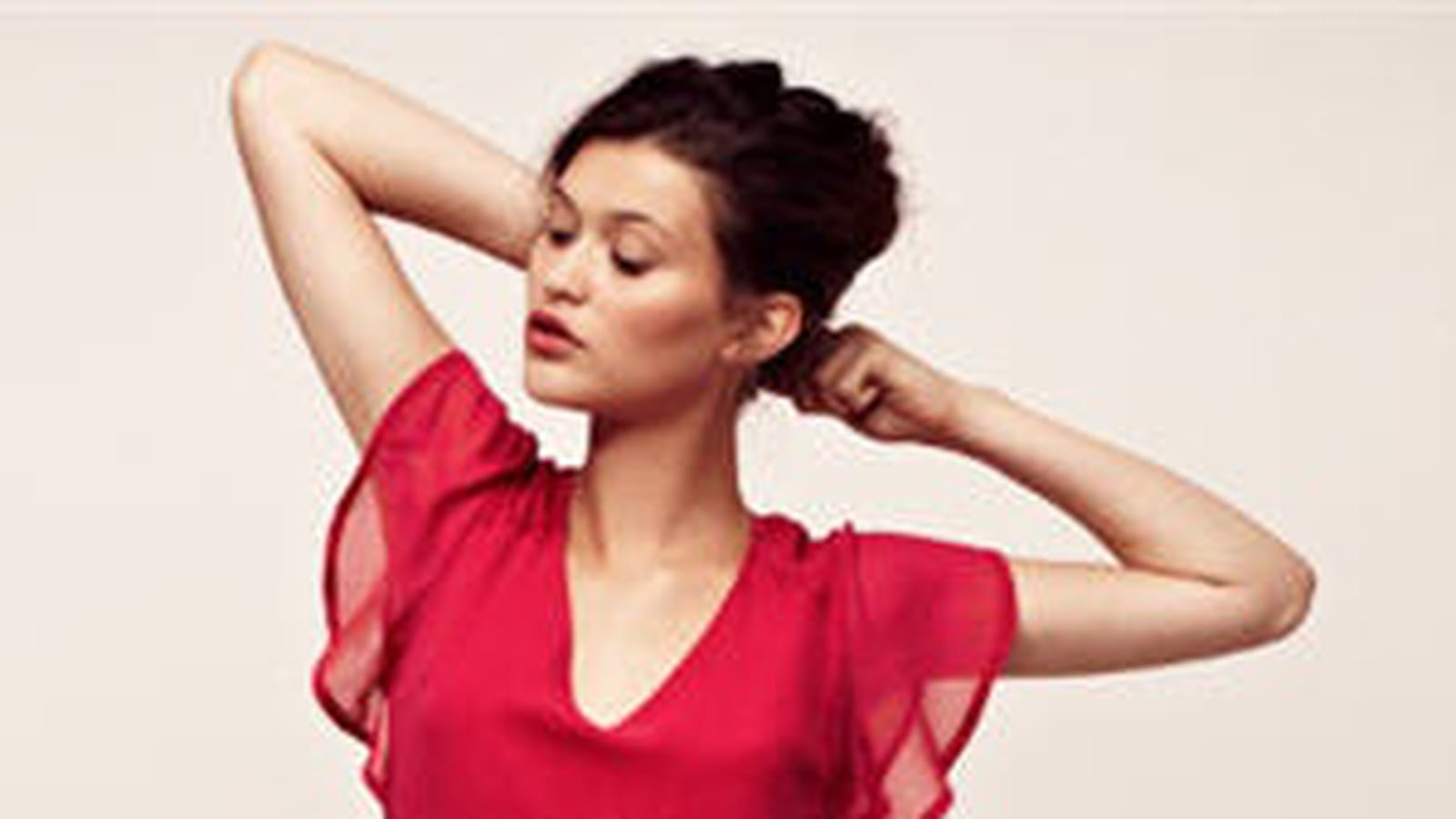Robe rouge de IKKS
