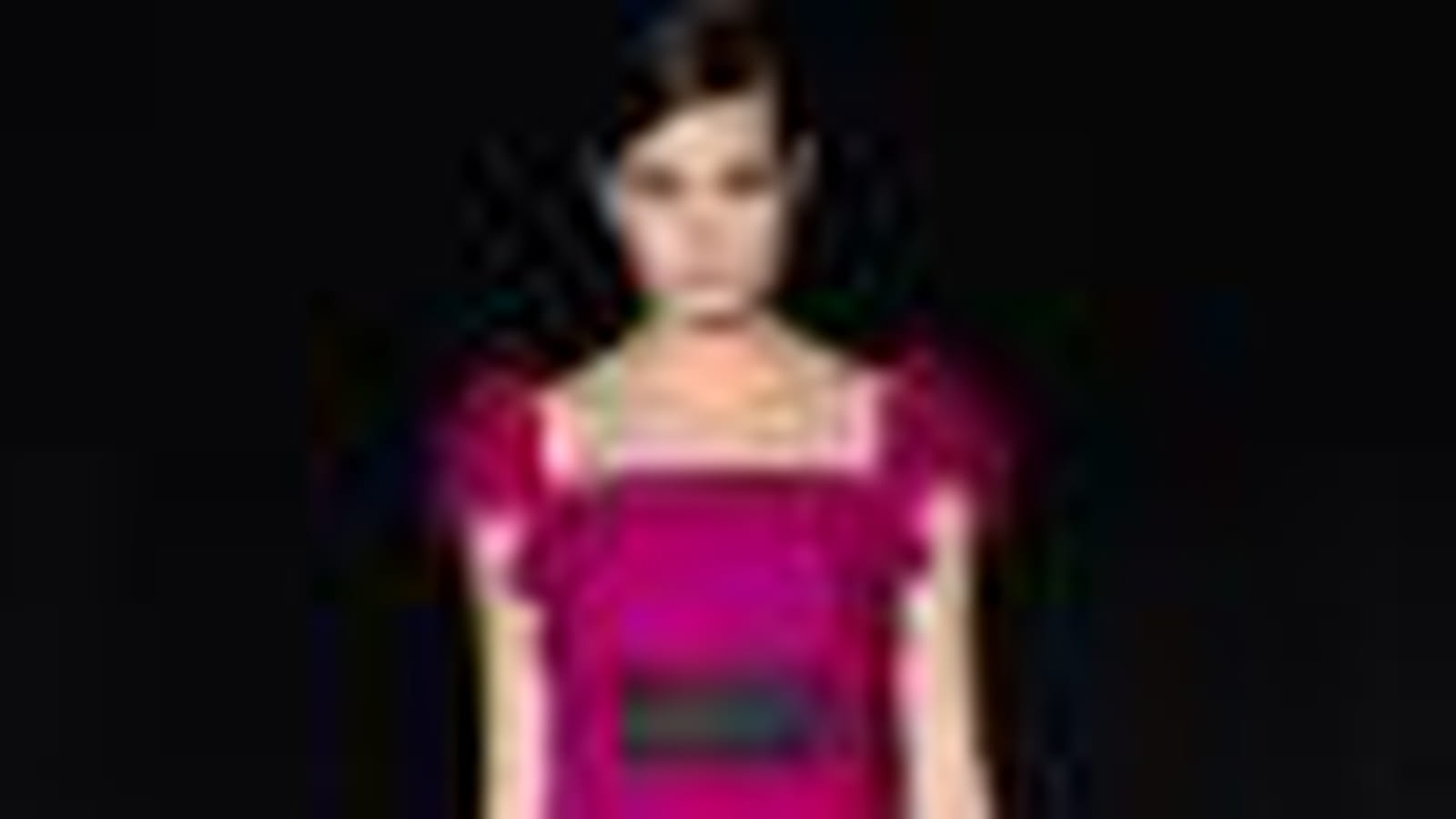 Robe fuchsia d'Escada