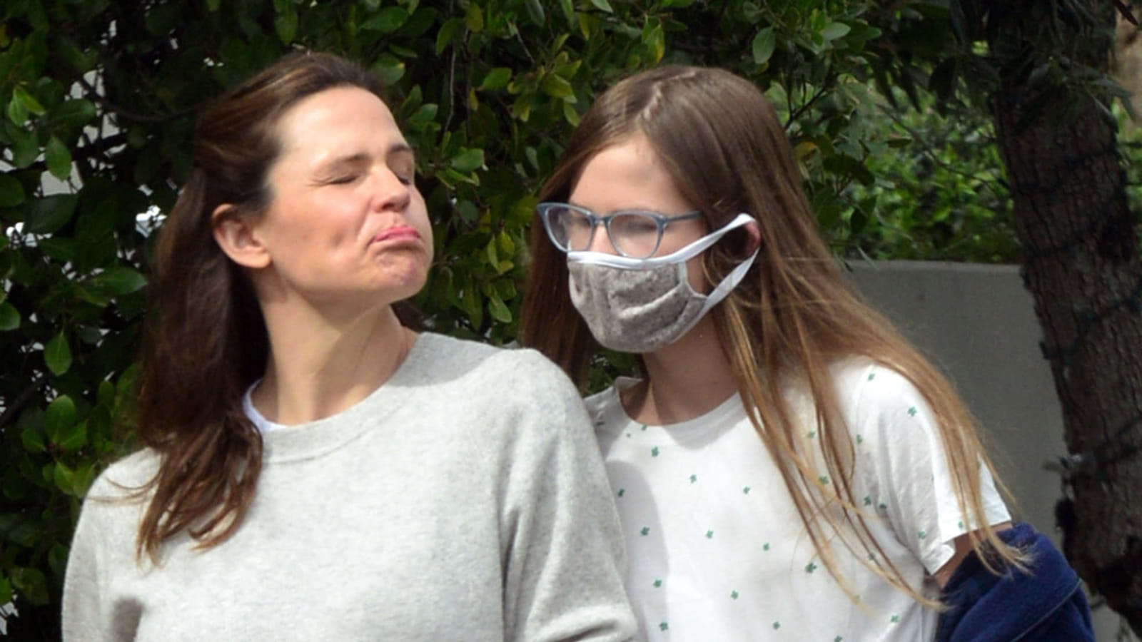 Jennifer Garner et Violet Affleck