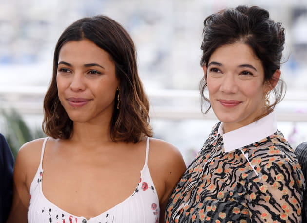 Zita Hanrot et M&eacute;lanie Doutey sur le photocall le 21&nbsp;mai pour les Talents Adami