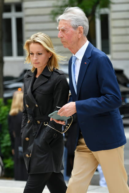 Audrey Crespo-Mara, aux côtés de Jean-Claude Narcy : obsèques de Nonce Paolini