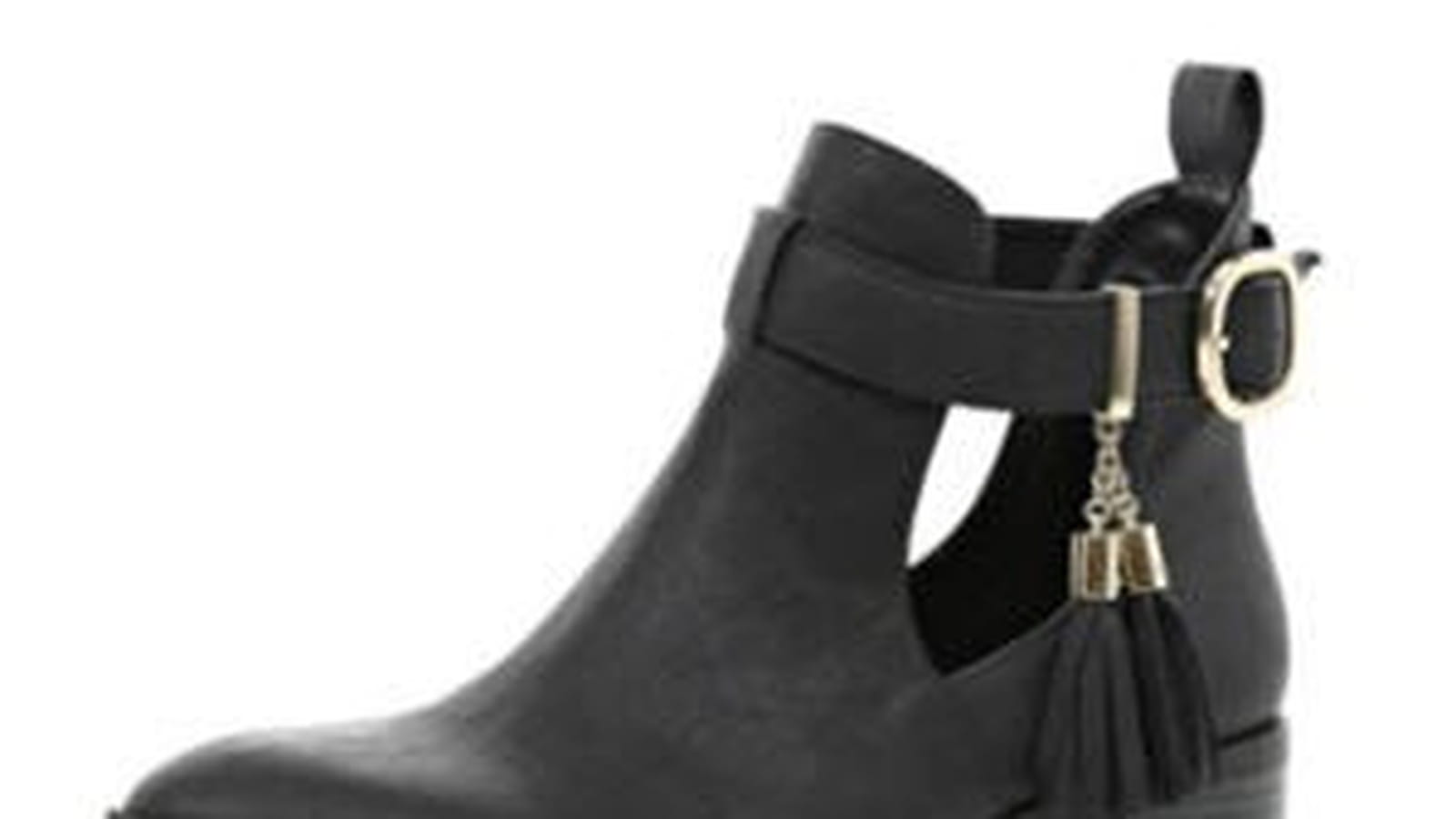 Bottines noires à pampilles de River Island