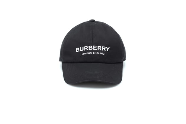 Casquette noire de Burberry