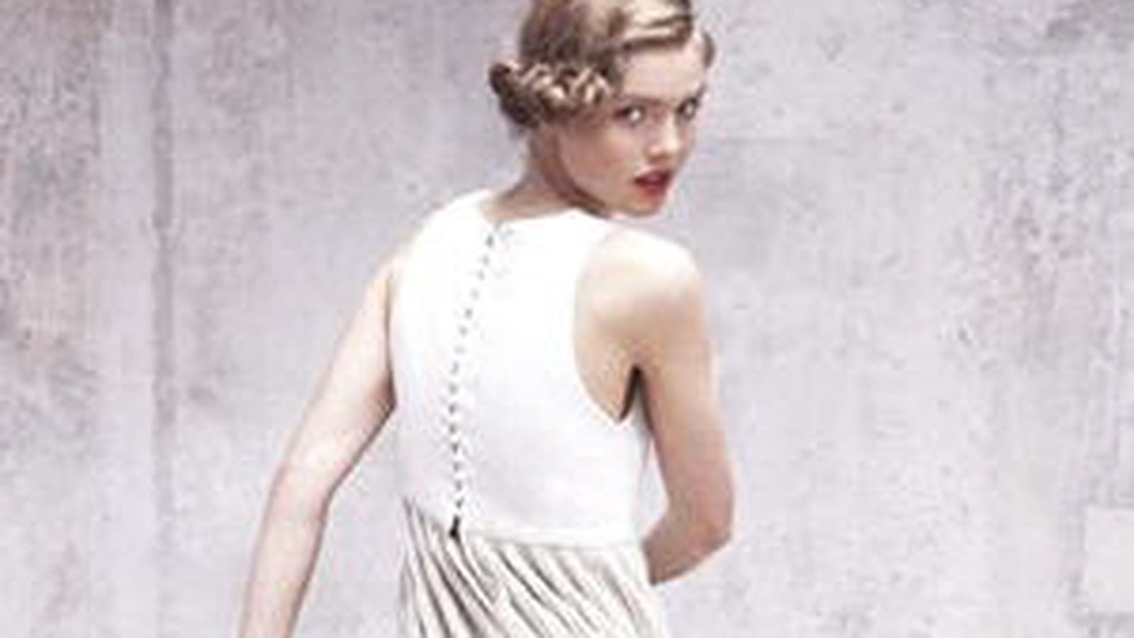 Robe plissée en soie-lin de Rodier