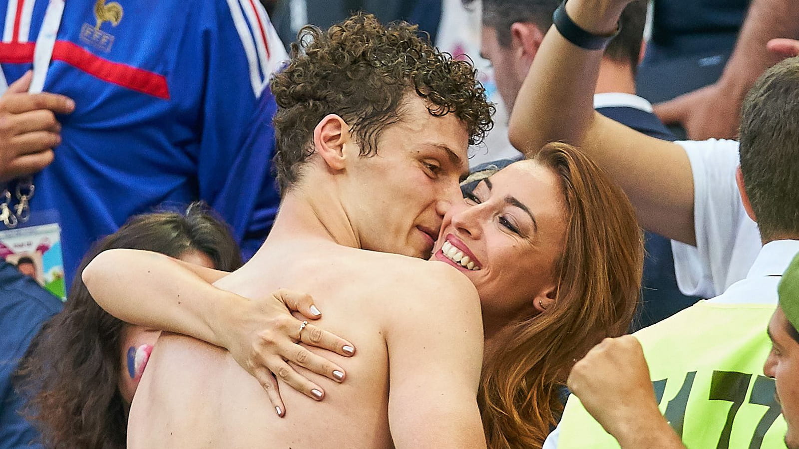 Rachel Legrain Trapani et Benjamin Pavard