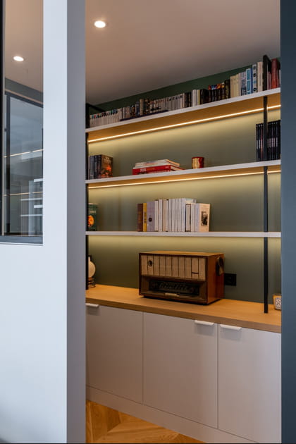 Apr&egrave;s&nbsp;: un espace bureau ind&eacute;pendant avec plein de rangements