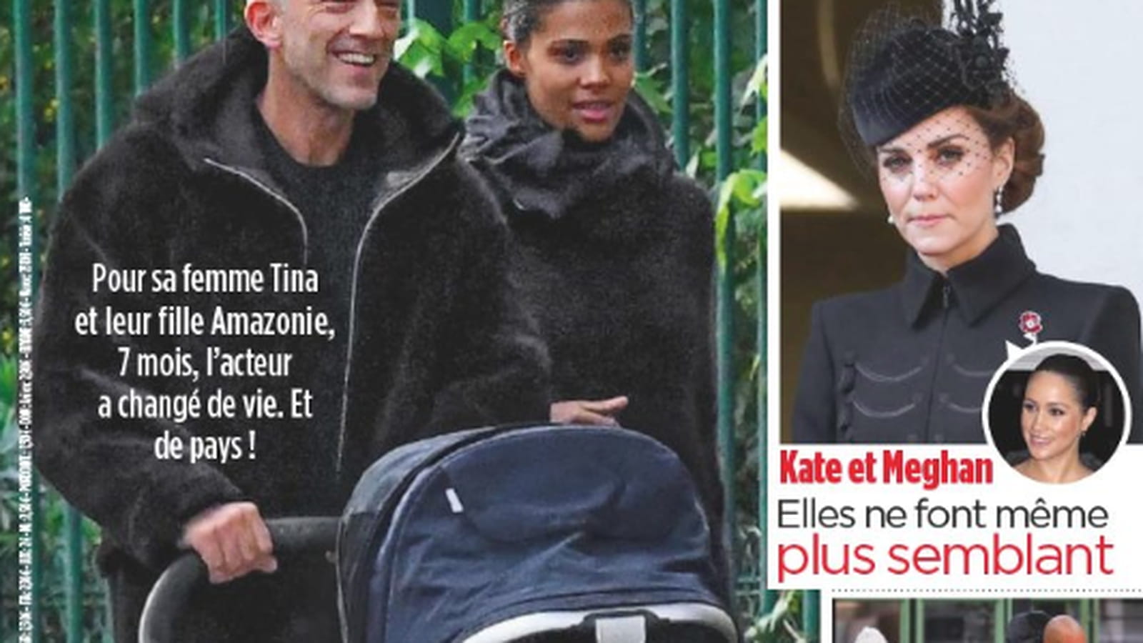 Vincent Cassel et Tina Kunakey