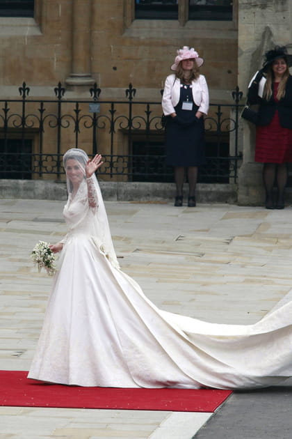 Kate Middleton le jour de son mariage en 2011