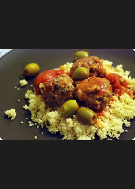 Boulettes de veau aux olives et citron confit&nbsp;&nbsp;