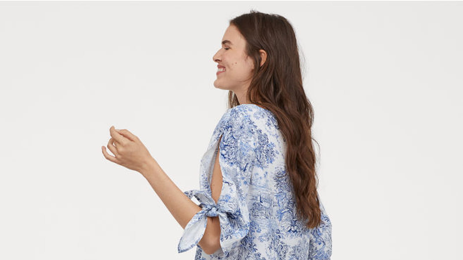 Robe avec détail noué 