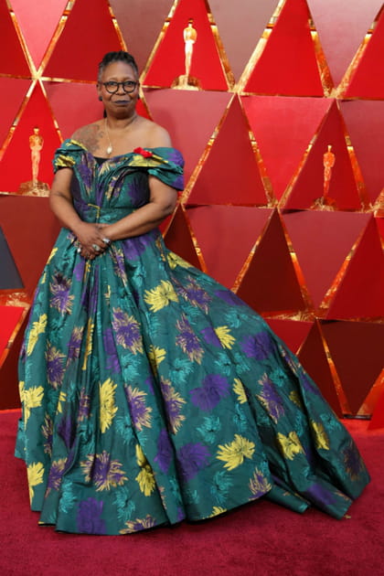 Whoopi Goldberg en Christian Siriano
