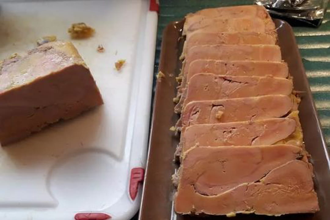 Foie gras à la vapeur