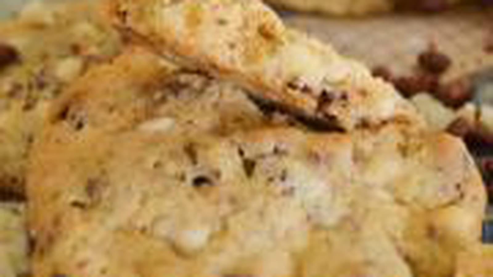 Cookies chocolat blanc et riz soufflé