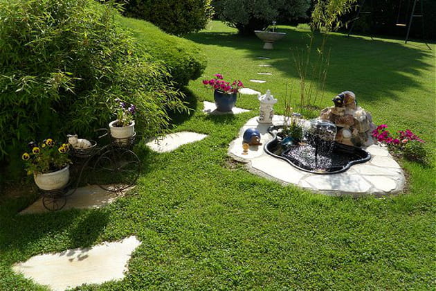 Un bassin comme &eacute;l&eacute;ment de d&eacute;co