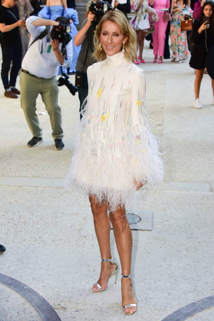 C&eacute;line Dion au d&eacute;fil&eacute; Valentino