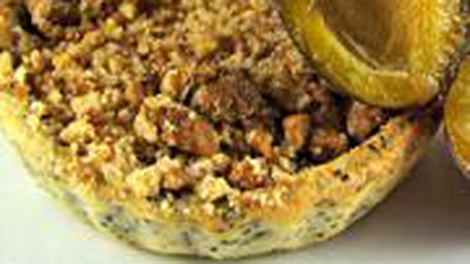 Tartelettes Pavot Quetsches crumble spéculoos