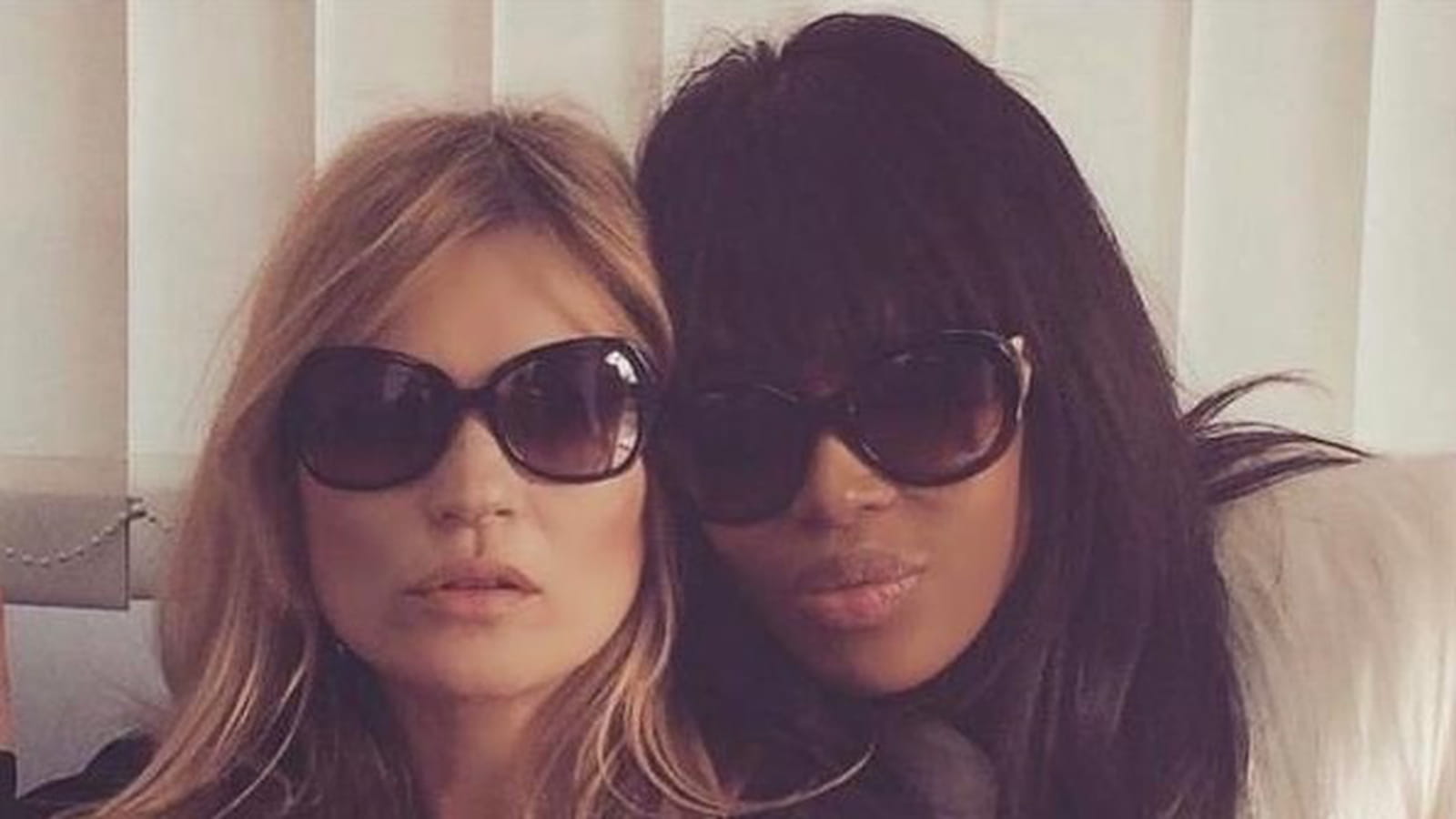 Kate Moss et Naomi Campbell