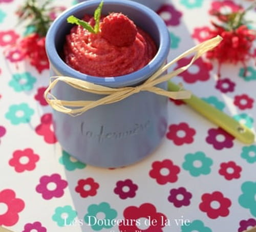 Nuage de framboises