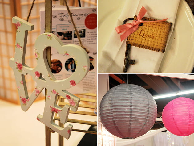 10 idées déco vues au Salon du Mariage et du pacs