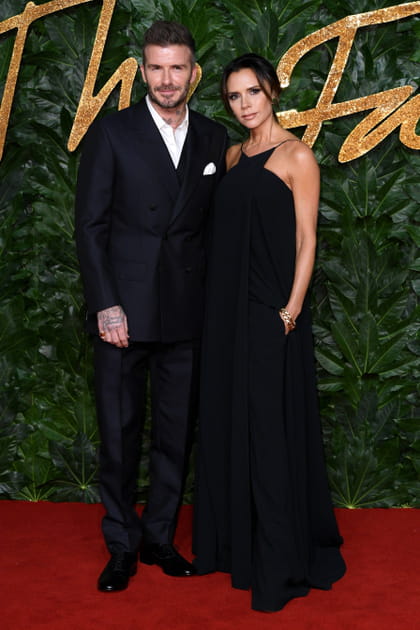 David Beckham et Victoria Beckham en Victoria Beckham