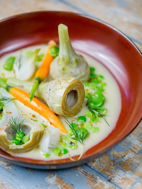 Artichauts &agrave; l'aneth fa&ccedil;on Constantinople