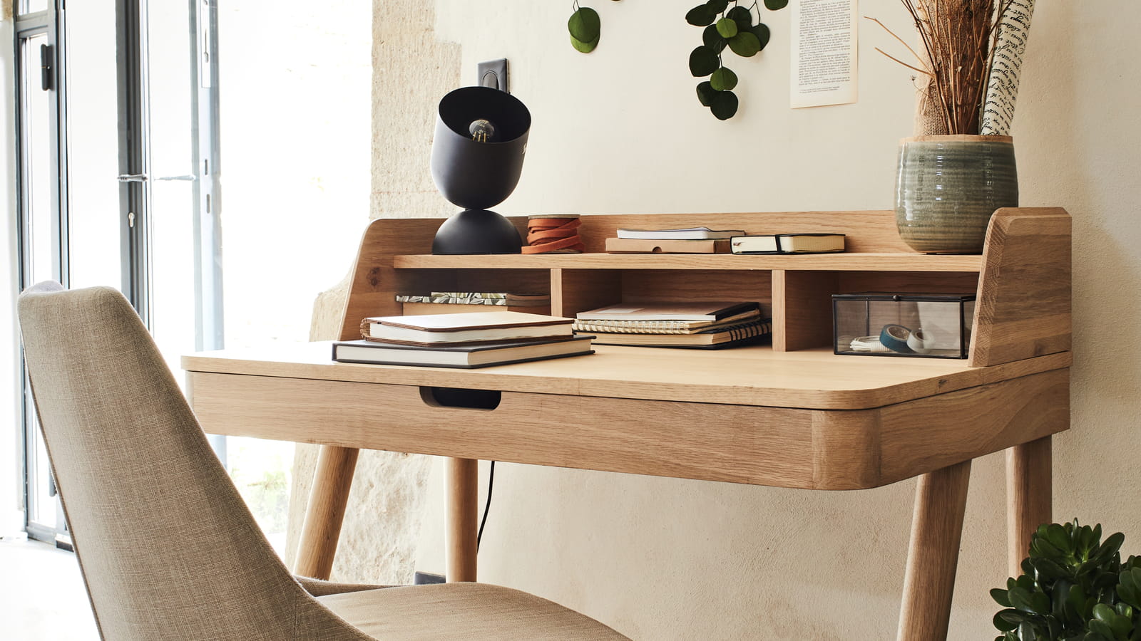 Bureau en chêne d'alinea