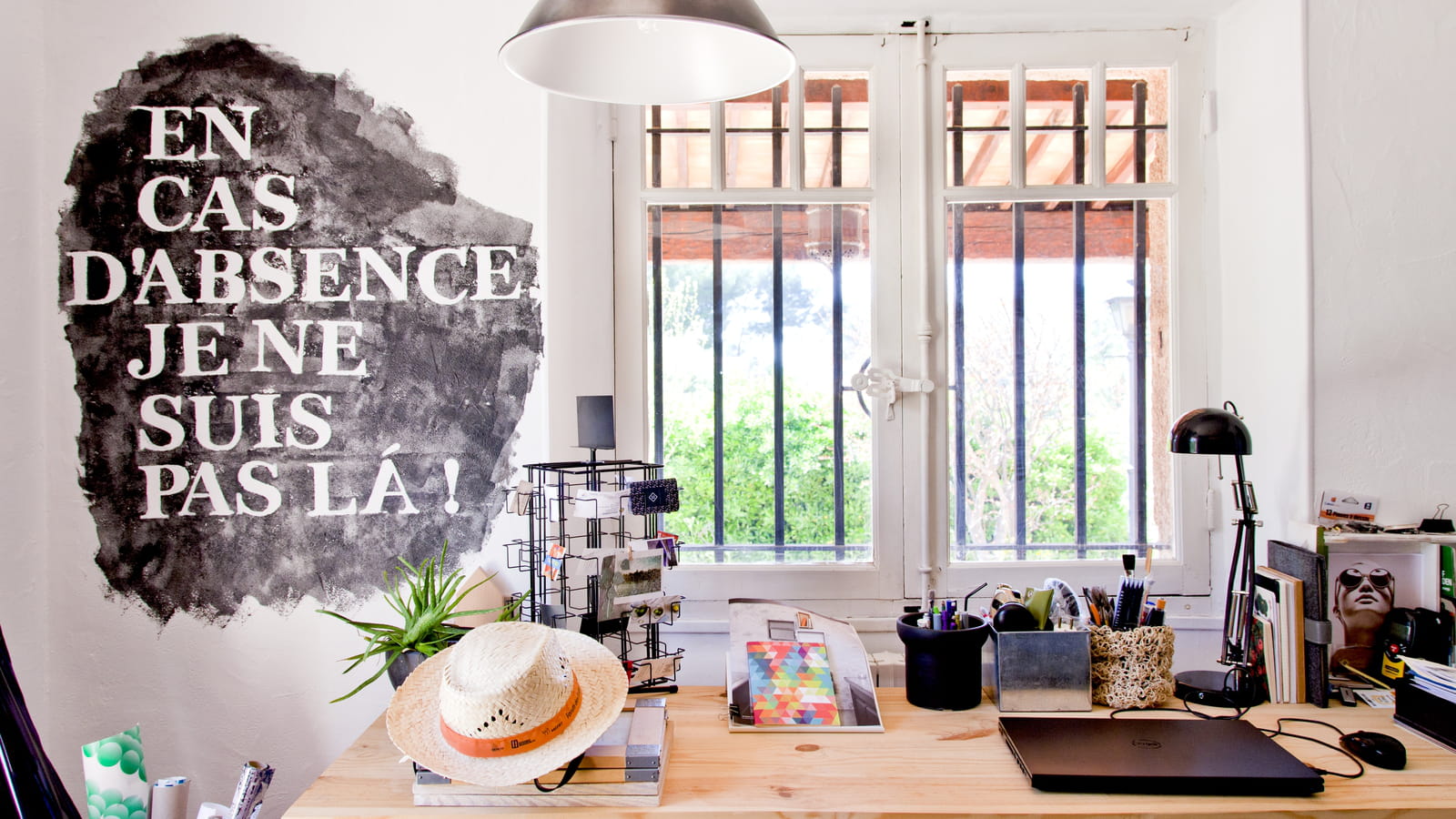 Bureau de la créatrice
