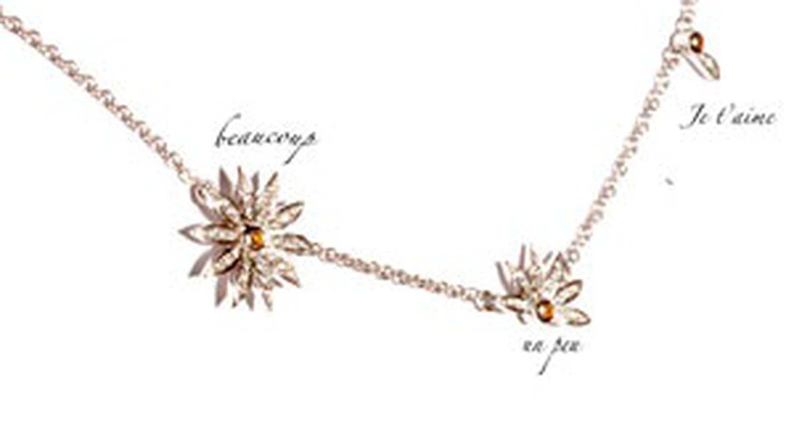 Le collier "Pâquerette" de Marlo