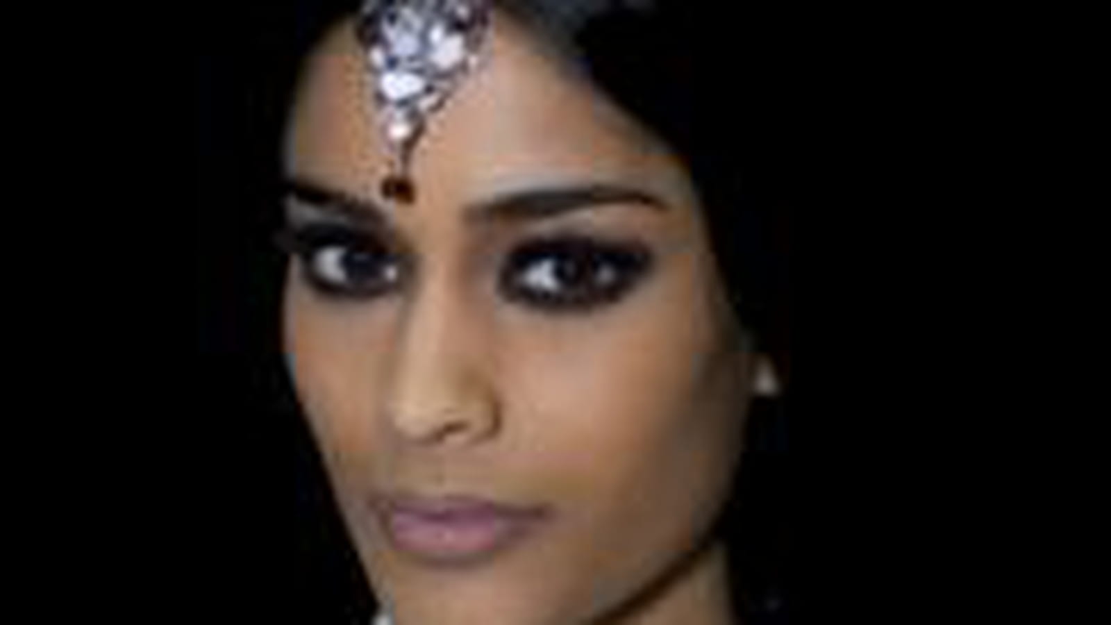 Une beauté indienne sublimée