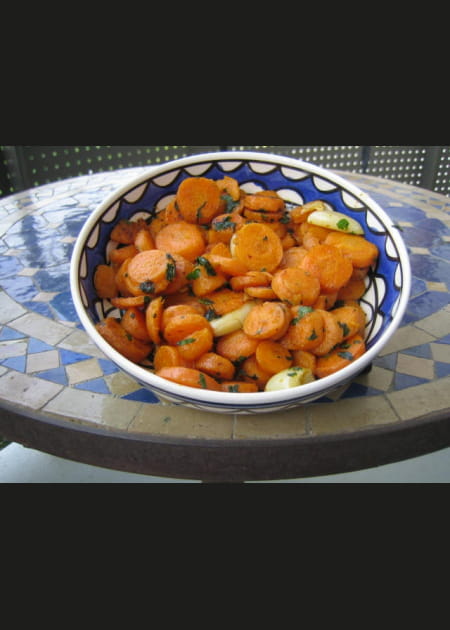 Salade de carottes &agrave; la marocaine