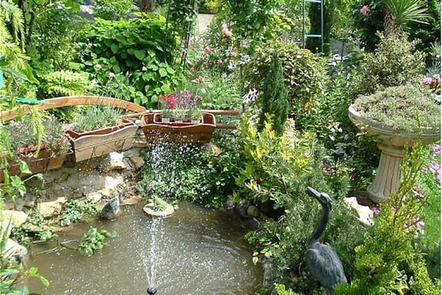 Le clos fleuri de Claudette