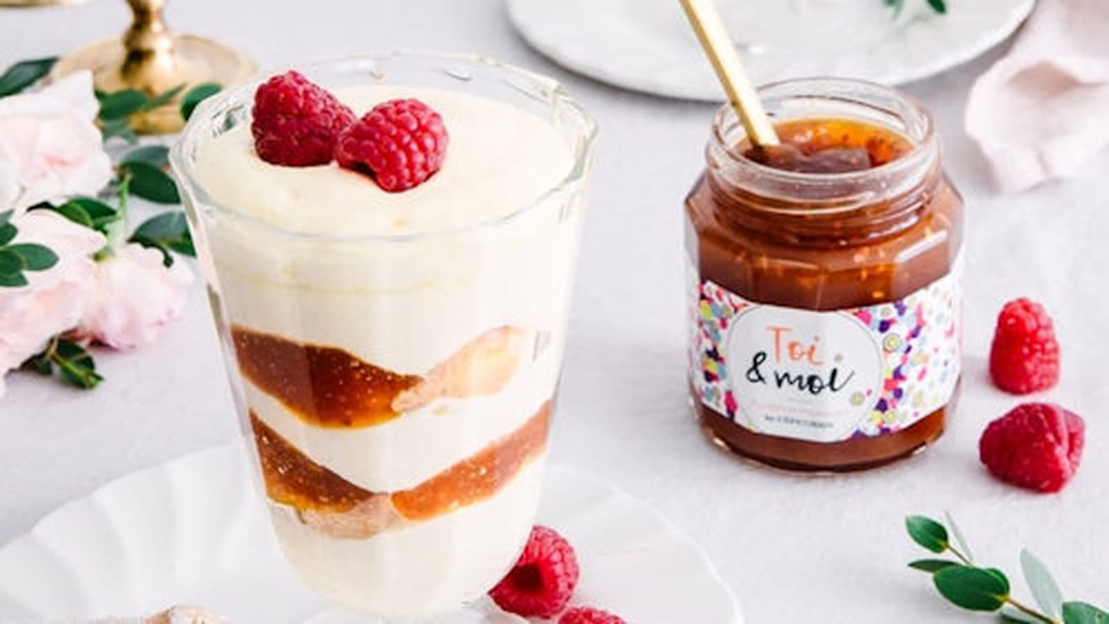 Tiramisu à la confiture Framboise-Passion (Toi&Moi)
