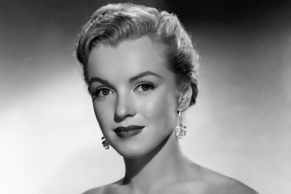 Le chignon &eacute;l&eacute;gant de Marilyn Monroe