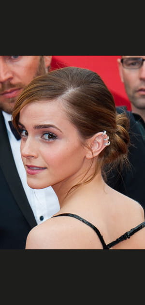 Le chignon glam' d'Emma Watson