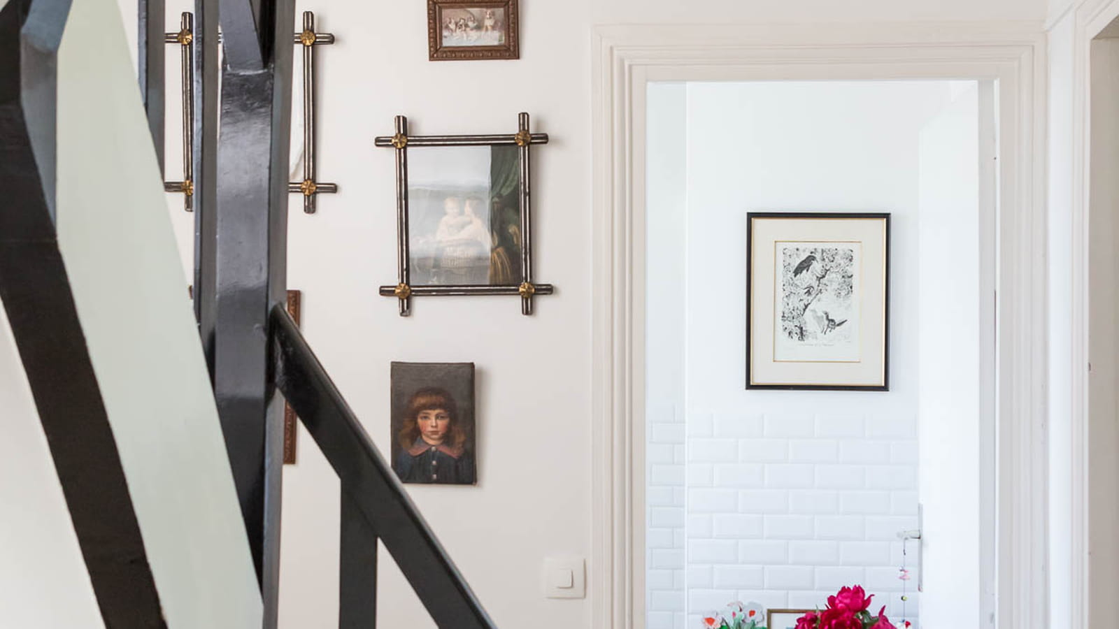 Escalier et couloir