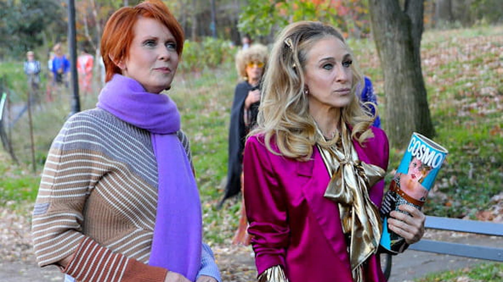 Carrie Bradshaw et Miranda Hobbes