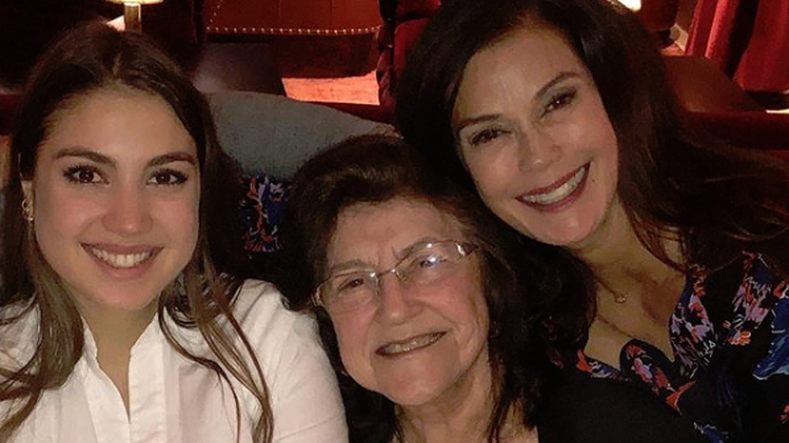 Emerson Hatcher, Esther Beshur et Teri Hatcher