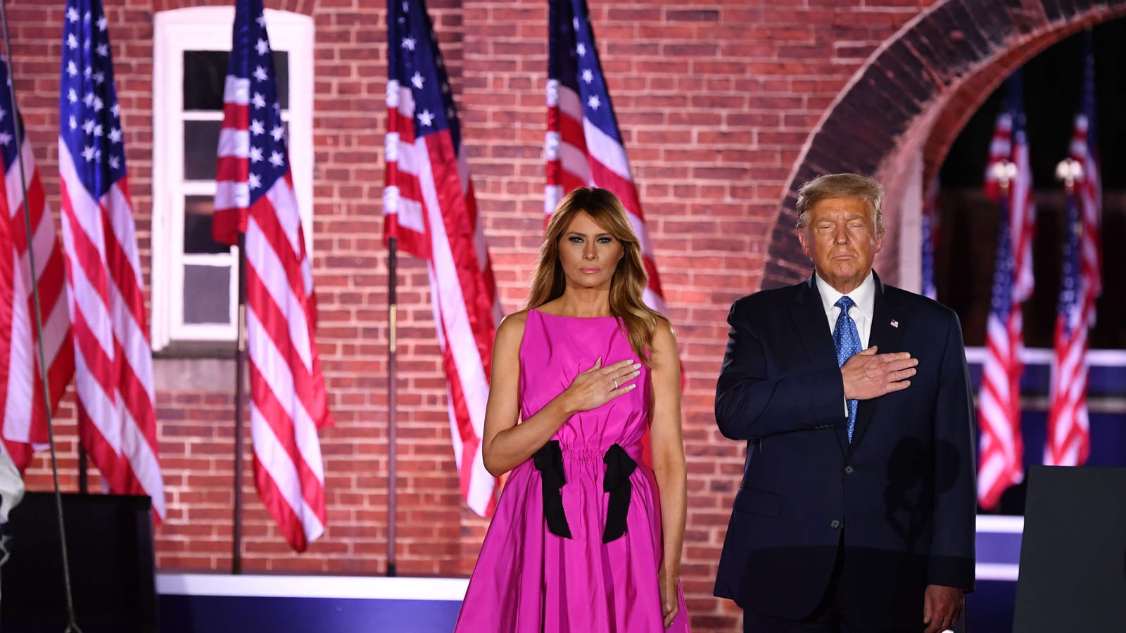 Melania et Donald Trump